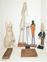 Rabbit Wood Figurines, Molds