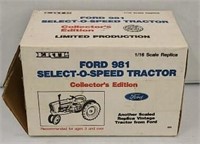 Ford 981 Select O Speed Collector Edition NIB