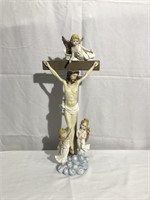 Jesus Figurine with Angels