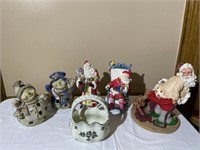Assorted Christmas Figurines