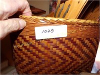 Three Longaberger baskets