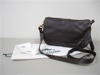 New Longchamp Orig. $298 Brown Leather Handbag