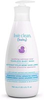 Live Clean Baby Soothing Oatmeal Relief Tearless