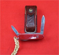 Victorinox Swiss Army Knife Officer Suisse W/pouch