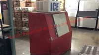 Ice merchandising freezer