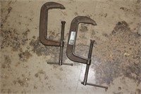 2 - 8" C Clamps