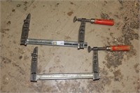 2 - 12" F Clamps