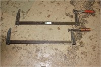 2 - 24" F Clamps