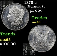 1878-s Morgan $1 Grades Select Unc