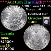 *Highlight* 1899-o Vam 14A R5 Morgan $1 Graded GEM