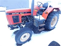 ZETOR  5211 DIESEL TRACTOR  PS 4200 HOURS,