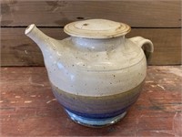 Hand Thrown Pottery Tea Pot