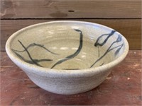 Hand Thrown Pottery Bowl 9"