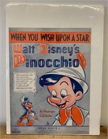 Walt Disney's Pinocchio Sheet Music