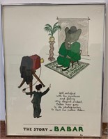 1985 Poster The Story of Babar
