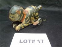 Early Chein "Creeping Cat" wind up toy, mechanis