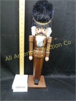 Large wooden nutcracker, 20" tall, made in German