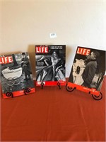 3 Vintage Life Magazines