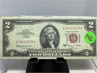 1963-A $2 RED SEAL NOTE