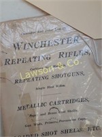 1907 WINCHESTER REPEATING RIFLES CATALOG