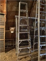 8ft aluminum step ladder