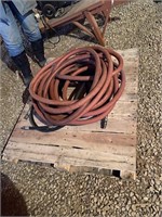 fuel line + hydraulic hoses