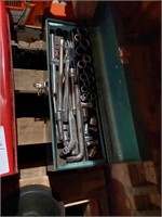 toolbox full of sockets + drives