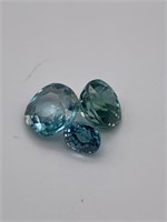 Genuine Loose Blue Topaz Gemstones