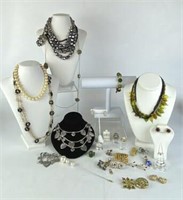 Selection of Costume Jewelry with Lucien Piccard,