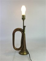 Vintage Sarreid Bugle Lamp