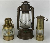 Antique & Modern Lanterns, Lot of 3