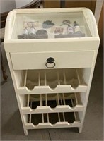 One Drawer Wine Shelf with 3 Shelves