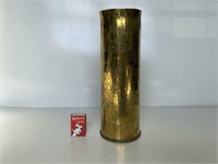 WW2 TRENCH ART SHELL WITH RHODESIA 1943