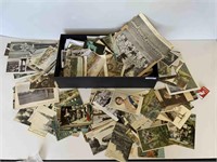 LARGE QTY OF ASSORTED VINTAGE POST CARDS
