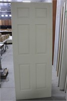 2- SOLID BEVELED DOORS 32"X80"X1-3/8"