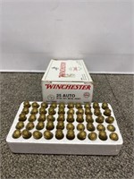 50 rounds 25 acp auto 50gr Winchester fmj
