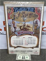 Original 1977 Winchester advertising calendar