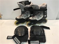 K2 Roller blades and knee pads