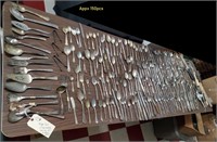 150+pc old silverplate flatware kitchen gadgets et
