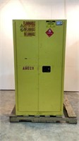 Uline Flamable Liquid Storage Cabinet H-1565M-Y