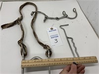 Snaffle Bit, Aluminum Pony Bit & Hoof Pick