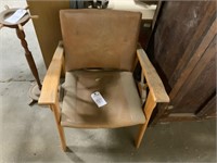 Vintage Chair Leather Seat