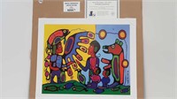 LIMITED EDITION NORVAL MORRISSEAU PRINT