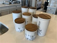 8PC DECO CANISTERS