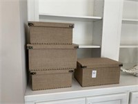 4PC DECO BOXES