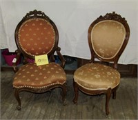 Two Victorian Side Chairs