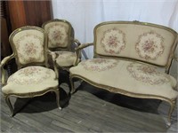 3 Piece French Parlor Set