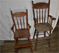 Two Primitive Chairs