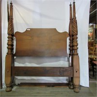 High Pollster Roped Bed