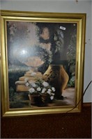 Floral Picture And Frame
